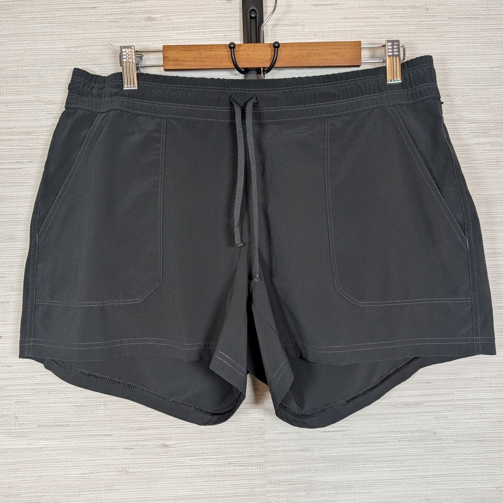 Kuhl Vantage Shorts 5 Inch Black Large Ultra Lightweight Quick Dry